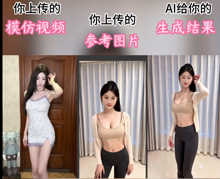 【超火爆】人物跳舞、动作模仿、视频人物替换comfyui工作流-子文写作台